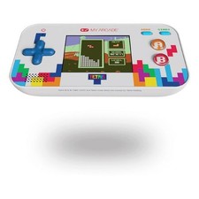 My Arcade Console pocket RETRO GAMES Tetris Gamer V White DGUNL 7030