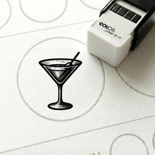 Timbro bonus cocktail - 10x10, mm