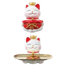 Statua di gatti fortunati