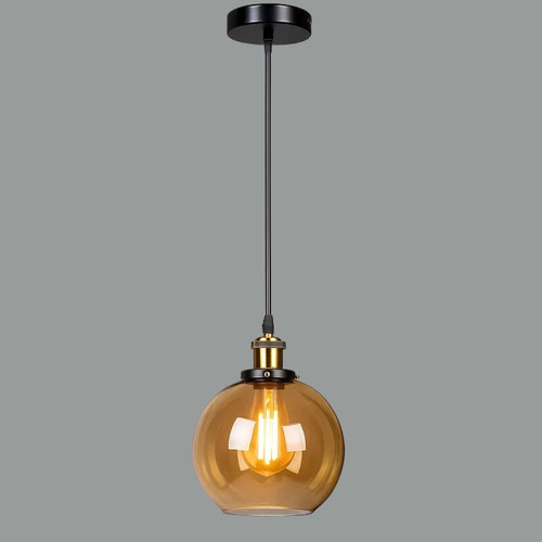 Lampada sospensione vetro - a,