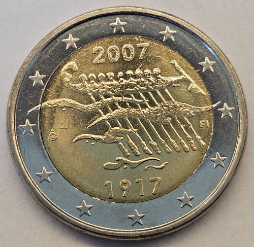 Moneta euro finlandia 2007 - moneta, 2