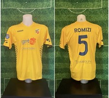 Maglia calcio FERMANA F.C. MATCH WORN ISSUED Gems 2024 2025 5 ROMIZI