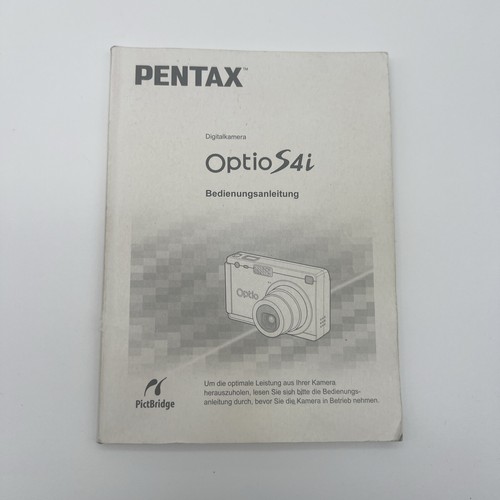 Pentax optio s4i manuale - pentax,