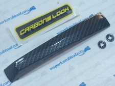 CRESTA IN ALLUMINIO "CARBONE