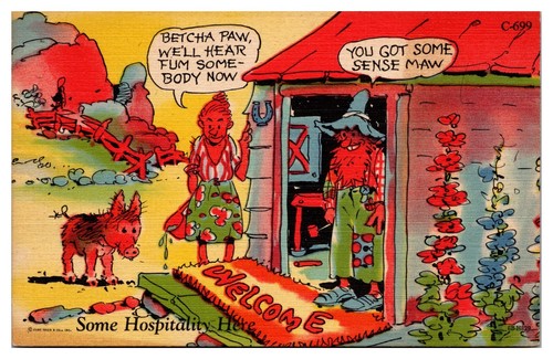 1946 qualche ospitalità - ospitalità, lei