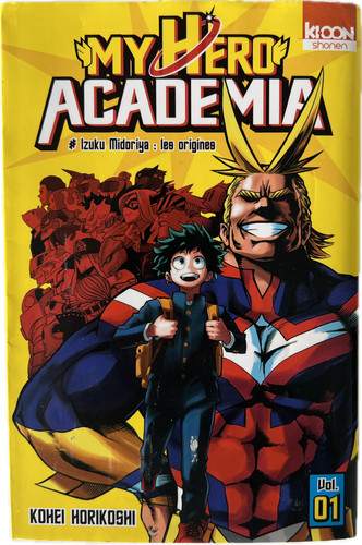 Hero academia manga - academia, 01