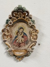 Acquasantiera Madonna Con