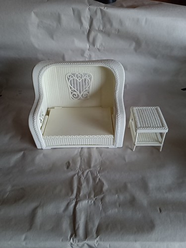 Sedia tavolino vintage 1983 - e,