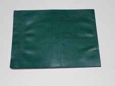 FIAT 131 S MIRAFIORI  LIBRETTO