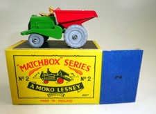 Matchbox RW 02B dumper verde e