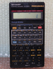 Calcolatrice scientifica vintage programmabile EL-5020 SHARP Programmable tested
