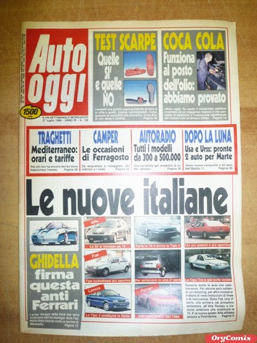 Auto oggi anno - iv, n