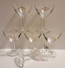 6 Bicchieri  Coppe Martini