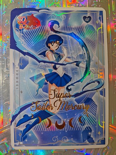 Card holo sailor moon mercury - sailor,