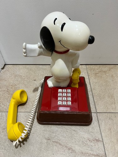 Telefono vintage snoopy - vintage,