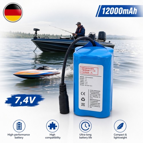 Batteria litio 12000mah 4v - litio, 7,4v