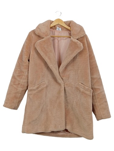 Cappotto teddy donna beige - cappotto,