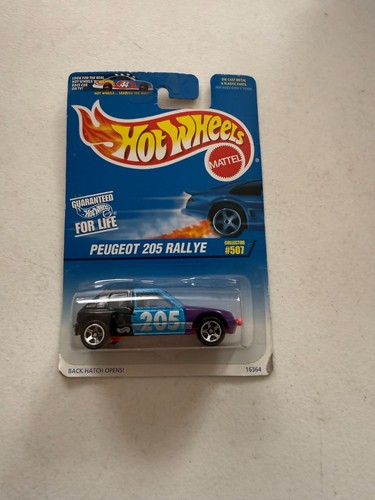 Hot wheels peugeot 205 rally - peugeot,