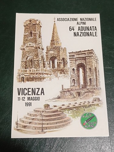 Cartolina 64ª adunata - cartolina,