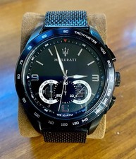 Maserati chronograph black - maserati,