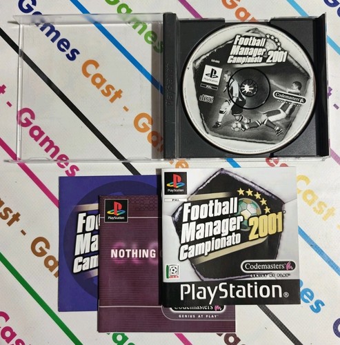 Ps1 football manager 2001 - ps1,