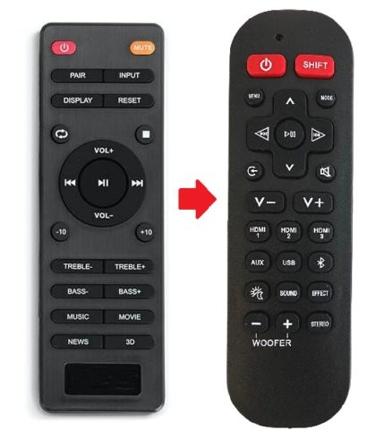 Telecomando ricambio per - ricambio,