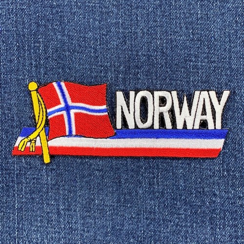 Norway patch embroidered - patch,