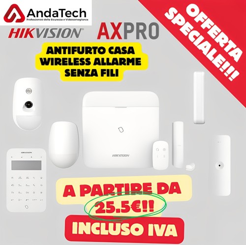 Hikvision pro kit antifurto - ax,