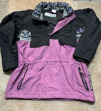 Cappotto giacca sci snowboard Anorak con cappuccio Burton Surfwear vintage taglia M