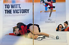 Pattinatore Katarina Witt 1988 illustrato