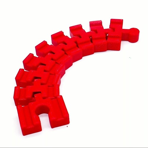 Rosso flessibile pista per - pista,