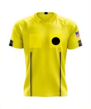 Divisa Arbitro Calcio - Maglia Manica Corta Stile Economico