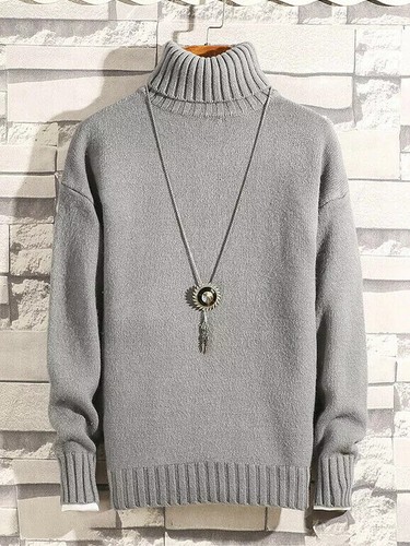 Maglione maglia grigio - maglione,