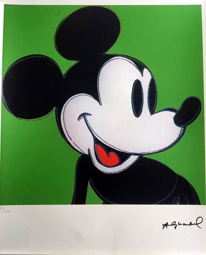 Andy warhol litografia 57 - andy, x