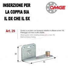 GUIDA INFERIORE CON BUSSOLA DX