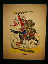 SPAHI STAMPA COLORATA A MANO E