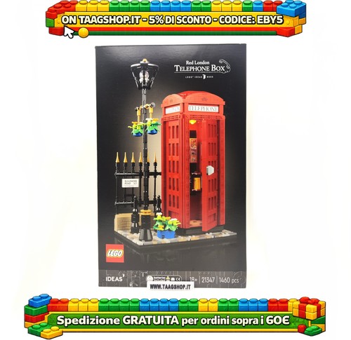 Lego 21347 cabina telefonica - cabina,