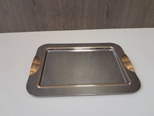 Vassoio Vintage Gottingen Acciaio Inox 18/10 - Design Elegante (26x36 cm)