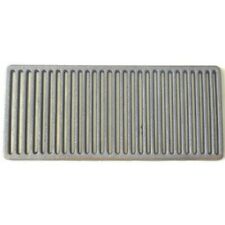 Griglia ghisa camino 23x51 cm fondello cenere caminetto stufa termocamino legna