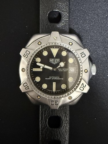 Raro subacqueo vintage heuer - subacqueo,
