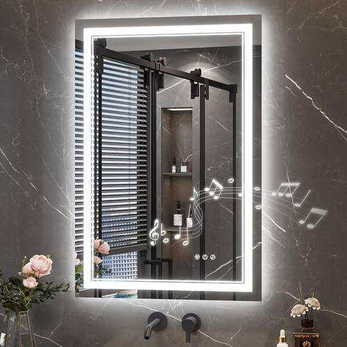 Specchio bagno illuminato - , a