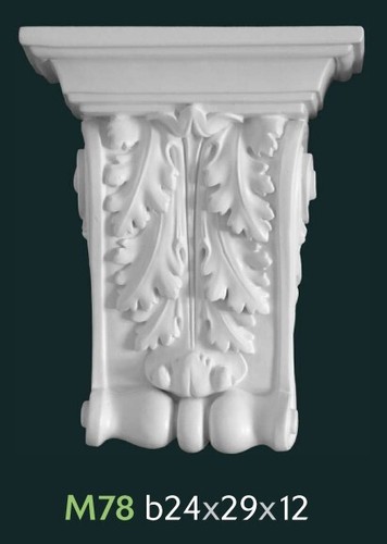Capitello gesso decorativo - gesso,