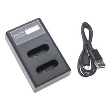 Cargador USB dual de batería