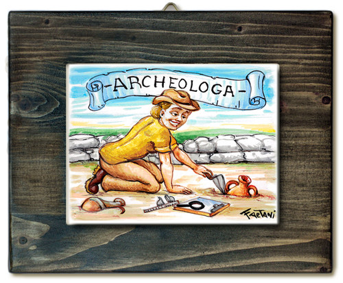 Archeologa quadro mattonella - archeologa-quadro,