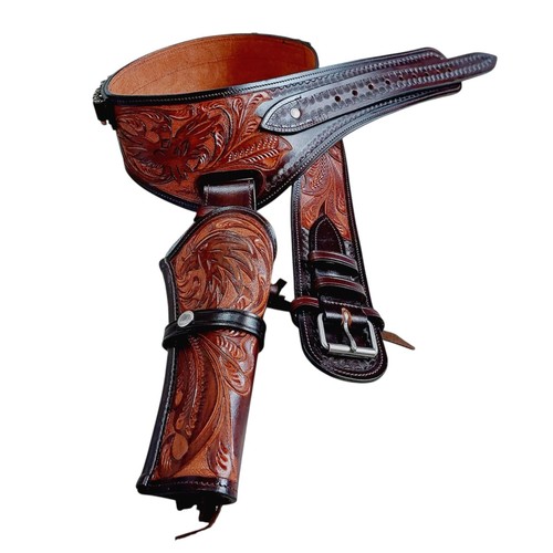 Gun holster belt leather - belt,
