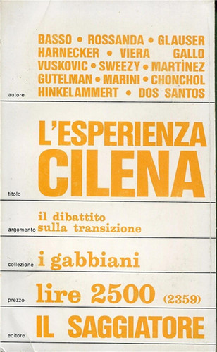 Esperienza cilena - -,