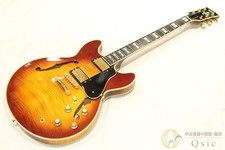 Chitarra elettrica semi vuota Yamaha SA-2200 Sunburst Gold Hardware Made in Japan