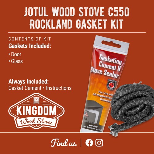 Kit guarnizioni stufa legna - stufa,