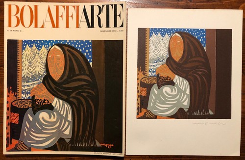 Giuseppe migneco bolaffi arte - giuseppe,