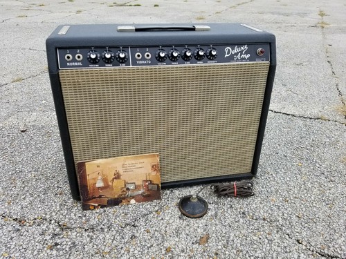 Fender deluxe 1963 non - deluxe,